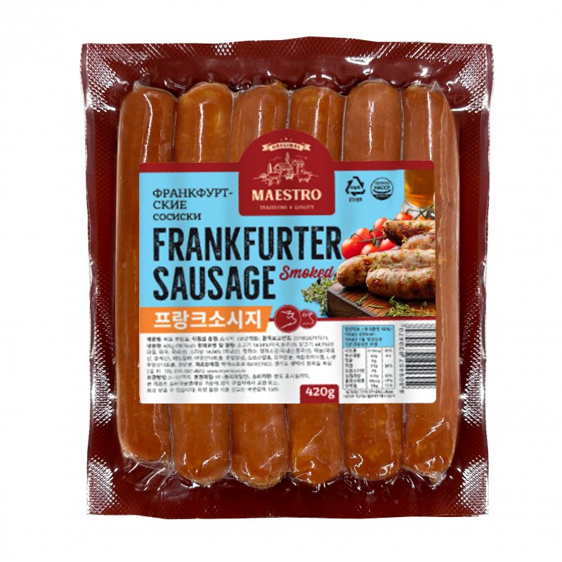 "MAESTRO" Frankfurter sausages 420g