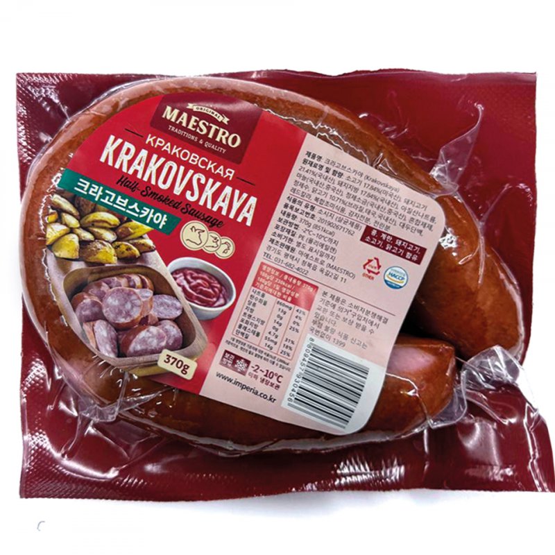 "MAESTRO" Krakovskaya sausage 370g